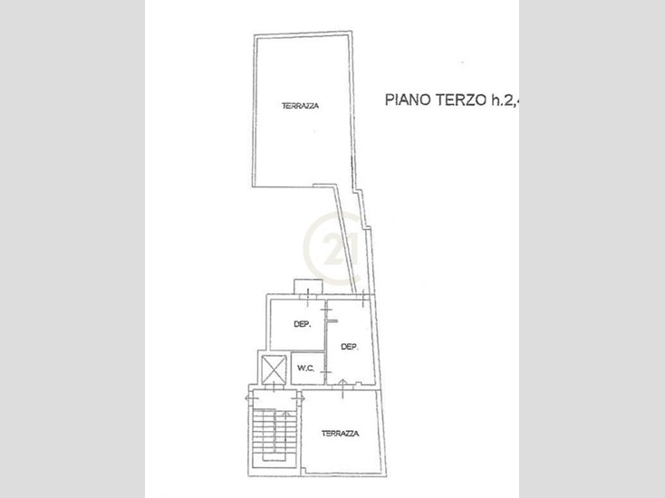 Attico in Vendita a Misterbianco, zona Centro, 40'000€, 30 m², con Box