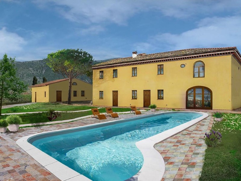 Casa di corte in Vendita a San Giuliano Terme, zona San Martino a Ulmiano, 1'350'000€, 640 m², con Box