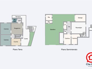 Casa Indipendente in Vendita a Roncofreddo, zona Diolaguardia, 210'000€, 140 m², con Box