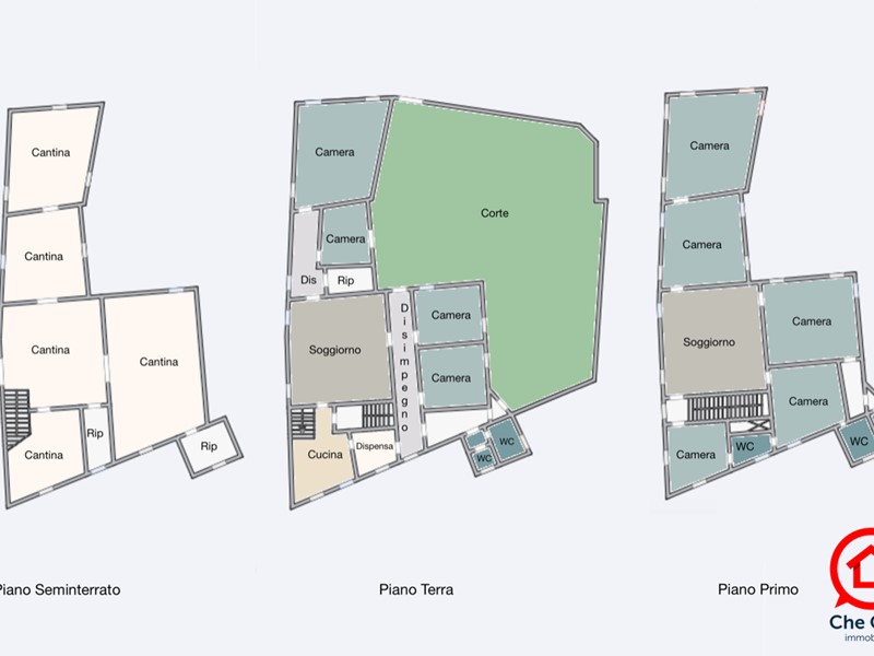 Casa Indipendente in Vendita a Longiano, zona Centro, 460'000€, 650 m²