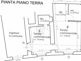 Immobile commerciale in Vendita a Lucca, zona Centro storico, 165'000€, 40 m²