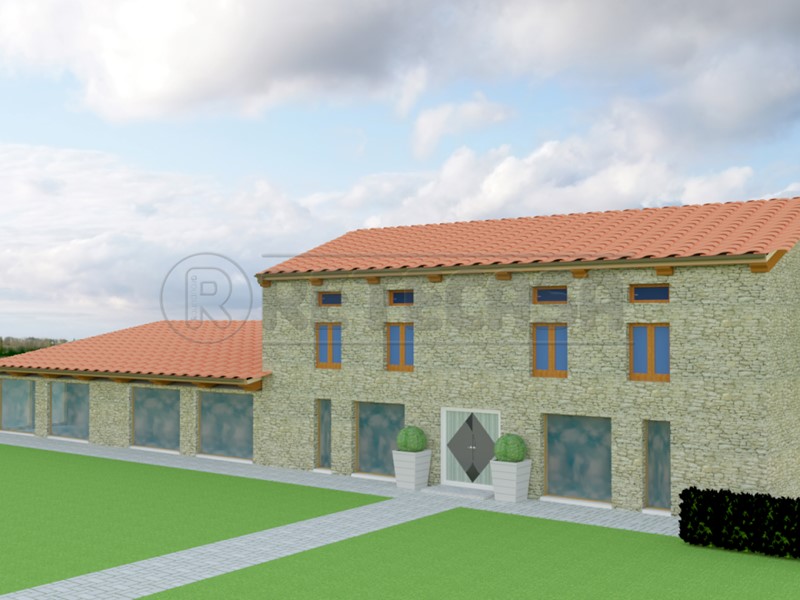 Rustico in Vendita a Bolzano Vicentino, 269'000€, 965 m², con Box