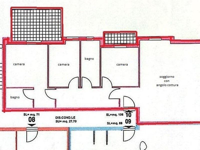 Quadrilocale in Vendita a San Benedetto del Tronto, 392'000€, 118 m²