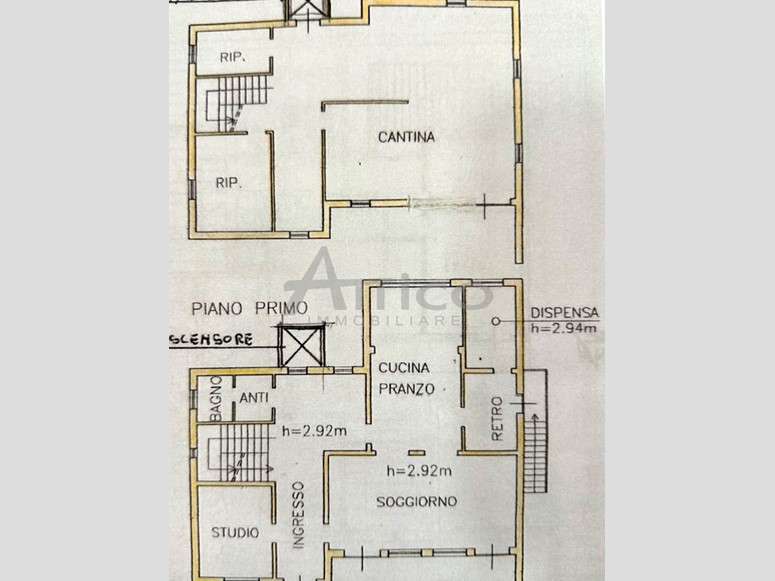 Casa Indipendente in Vendita a Rovigo, zona Centro cittÃ, 359'000&euro;, 450 m², arredato, con Box