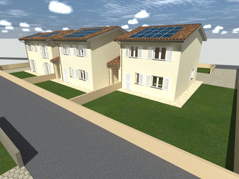 Villetta a schiera in Vendita a Capannori, zona Lunata, 360'000€, 140 m²