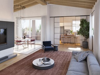 Attico in Vendita a Castel Maggiore, 212 m², con Box