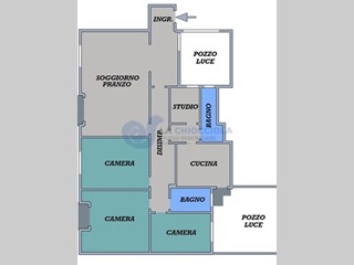 Appartamento in Vendita a Bologna, 520'000€, 140 m²