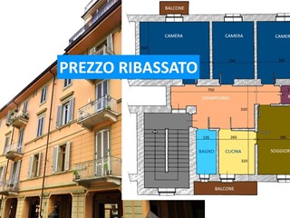 Appartamento in Vendita a Saluzzo, 237'000&euro;, 145 m²