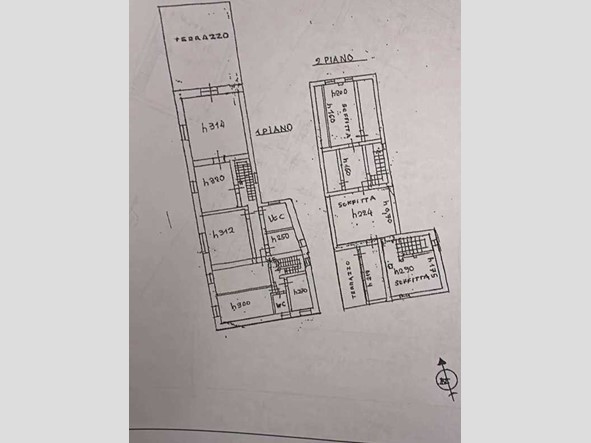 Casale in Vendita a Santa Giuletta, 130'000€, 350 m²