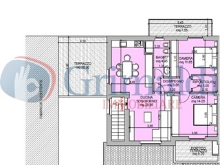 Trilocale in Vendita a Cannara, 185'000€, 80 m²
