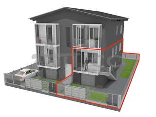 Quadrilocale in Vendita a Rovigo, zona Tassina, 220'000€, 75 m², con Box