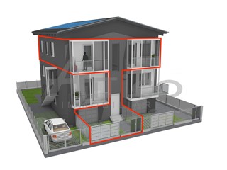 Appartamento in Vendita a Rovigo, zona Tassina, 320'000€, 135 m², con Box