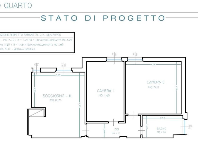 Trilocale in Vendita a Pisa, 220'000€, 56 m²