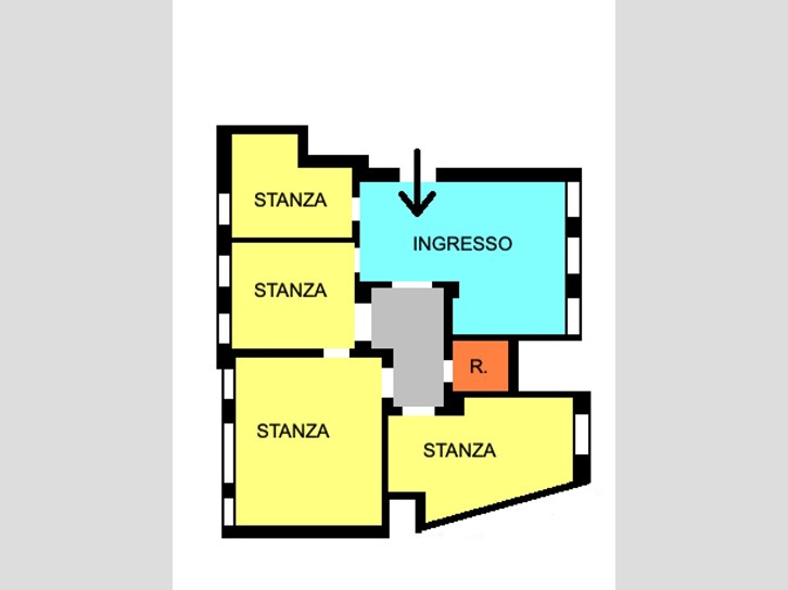 Ufficio in Vendita a Venezia, 199'000€, 110 m²
