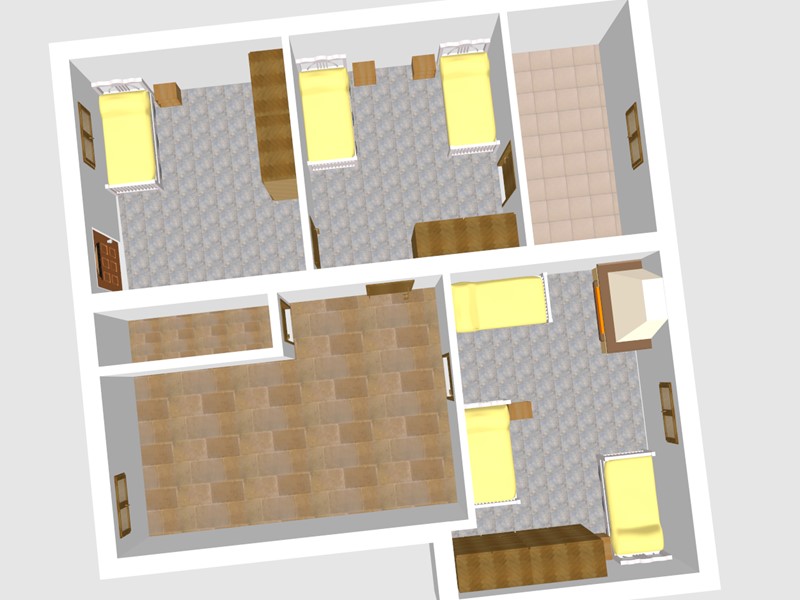 Casa Semi Indipendente in Affitto a Luni, zona Isola, 1'500€, 100 m², arredato