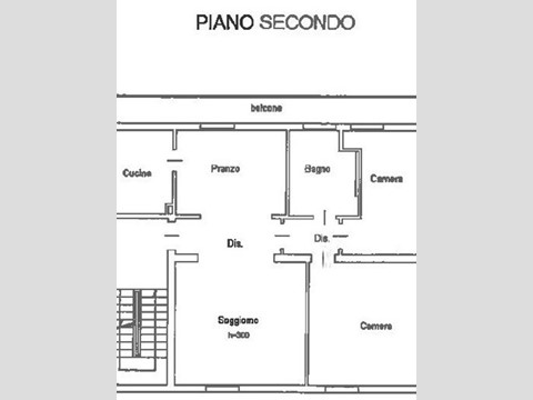 Trilocale in Vendita a Parma, 175'000€, 110 m²