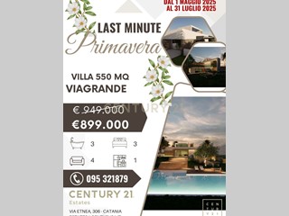 Casa Indipendente in Vendita a Viagrande, 899'000&euro;, 530 m²