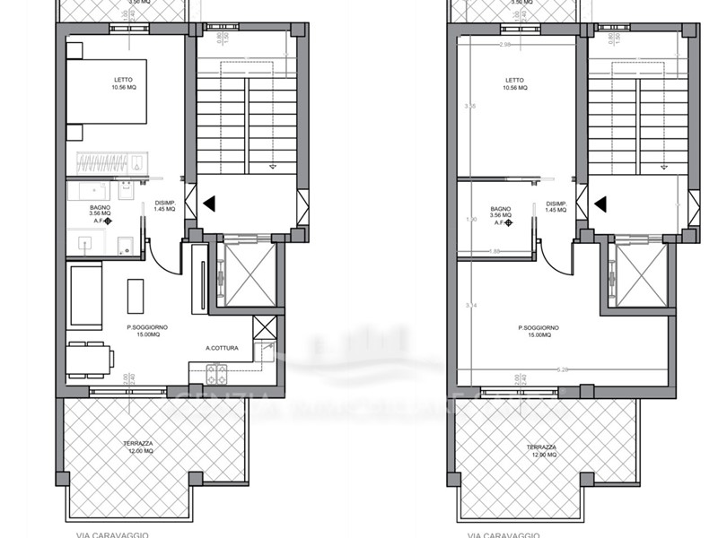 Bilocale in Vendita a Alghero, 166'000€, 40 m²