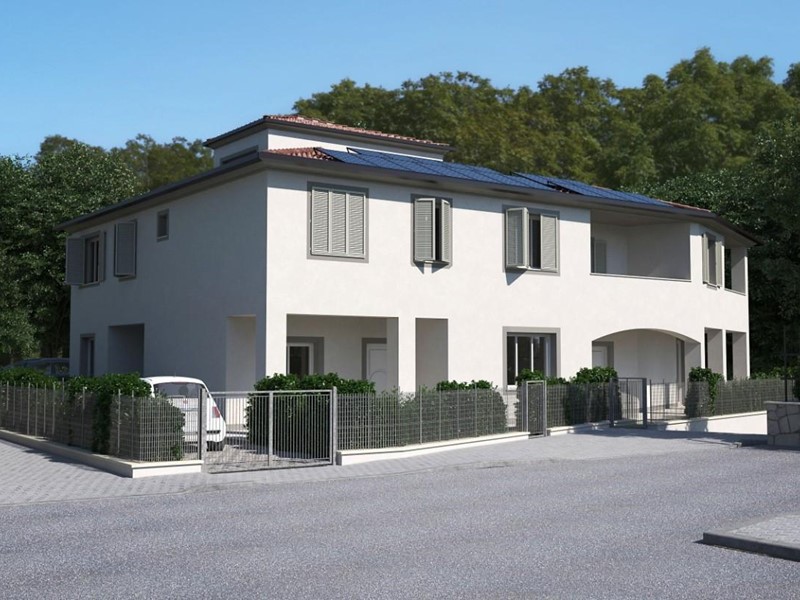 Villetta a schiera in Vendita a Monteriggioni, zona Fornacelle, 505'000&euro;, 140 m²