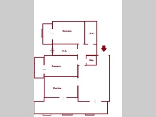 Trilocale in Vendita a Messina, 158'000€, 115 m²