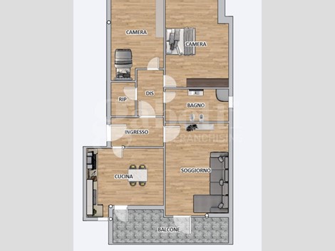Quadrilocale in Vendita a Avezzano, 65'000€, 90 m²