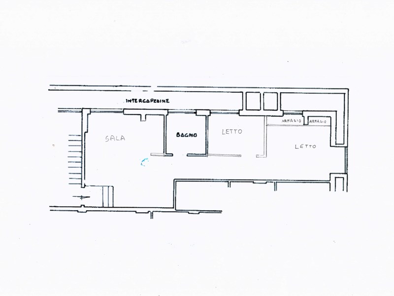 Trilocale in Vendita a Roma, zona cortina d'ampezzo, 280'000€, 69 m²