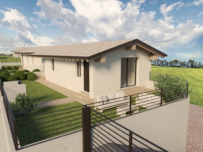 Casa Semi Indipendente in Vendita a Ronco all'Adige, 300'000€, 90 m², arredato, con Box