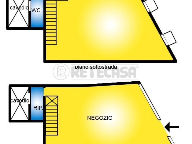 Immobile commerciale in Affitto a Bassano del Grappa, 1'000€, 50 m²