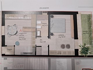 Trilocale in Vendita a Cascina, 180'000€, 50 m²