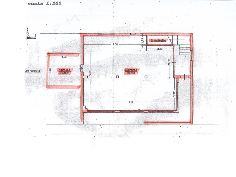 Immobile commerciale in Affitto a Capannoli, zona San Pietro In Belvedere, 500€, 100 m²