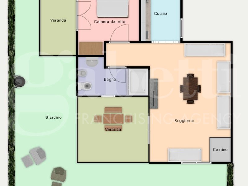 Villetta a schiera in Vendita a Budoni, 175'000€, 59 m², arredato