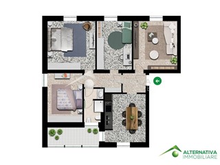 Quadrilocale in Vendita a Pisa, 275'000€, 90 m²