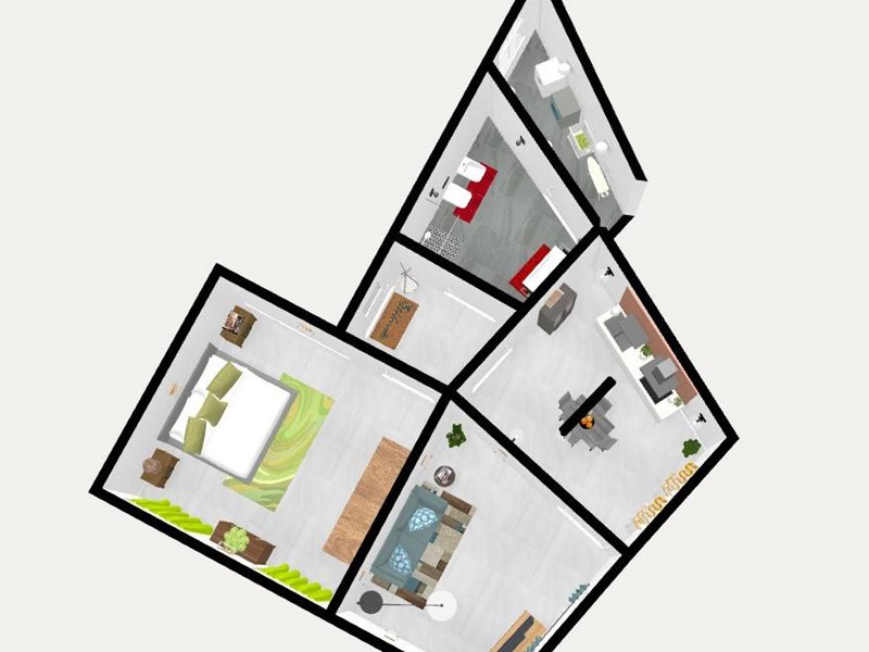 Trilocale in Vendita a Tarquinia, zona Centro Storico, 135'000€, 60 m²
