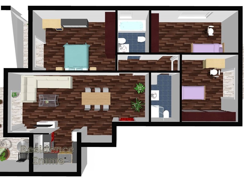 Quadrilocale in Vendita a Bolzano, zona Residenziale, 604'098€, 116 m²
