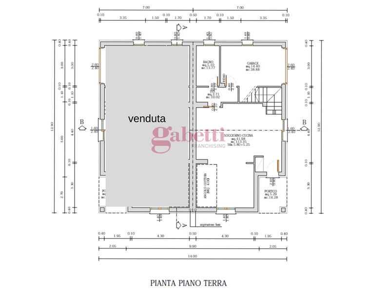 Casa Indipendente in Vendita a Bovolenta, 280'000€, 180 m²