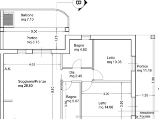 Trilocale in Vendita a Fonte Nuova, 219'000€, 75 m², con Box