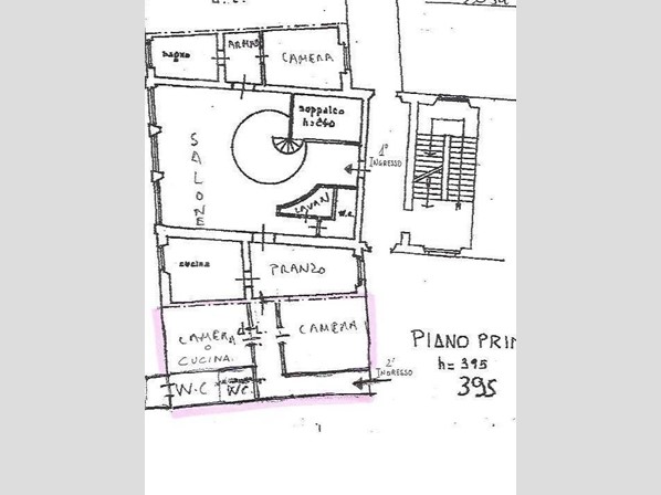 Appartamento in Vendita a Pisa, 530'000€, 250 m², arredato