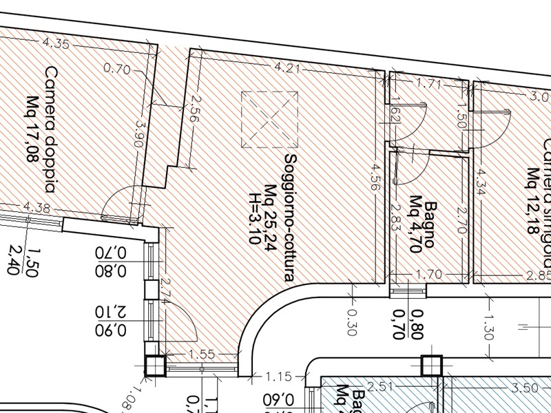 Monolocale in Vendita a Carrara, 103'000€, 39 m², arredato