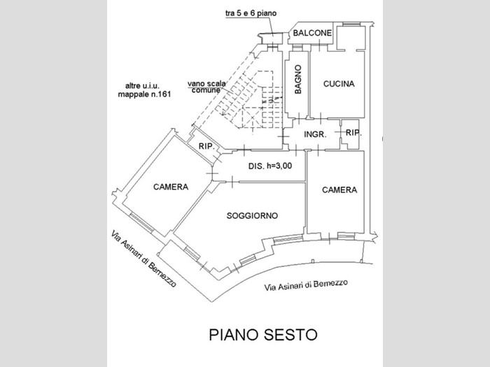 Quadrilocale in Vendita a Torino, 298'000€, 126 m², arredato