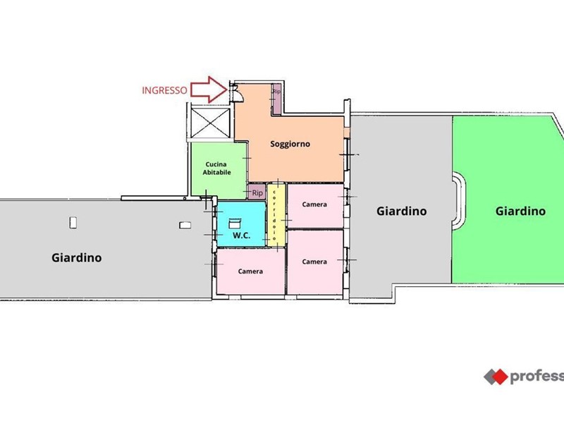 Quadrilocale in Vendita a Foggia, 229'000&euro;, 120 m²