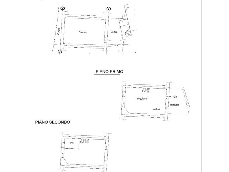 Casa Semi Indipendente in Vendita a Lumarzo, 18'966€, 230 m²