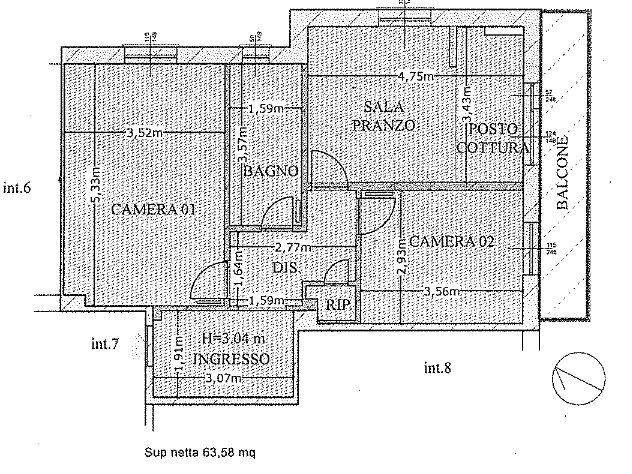 Appartamento in Vendita a Montoggio, 10'750€, 74 m²