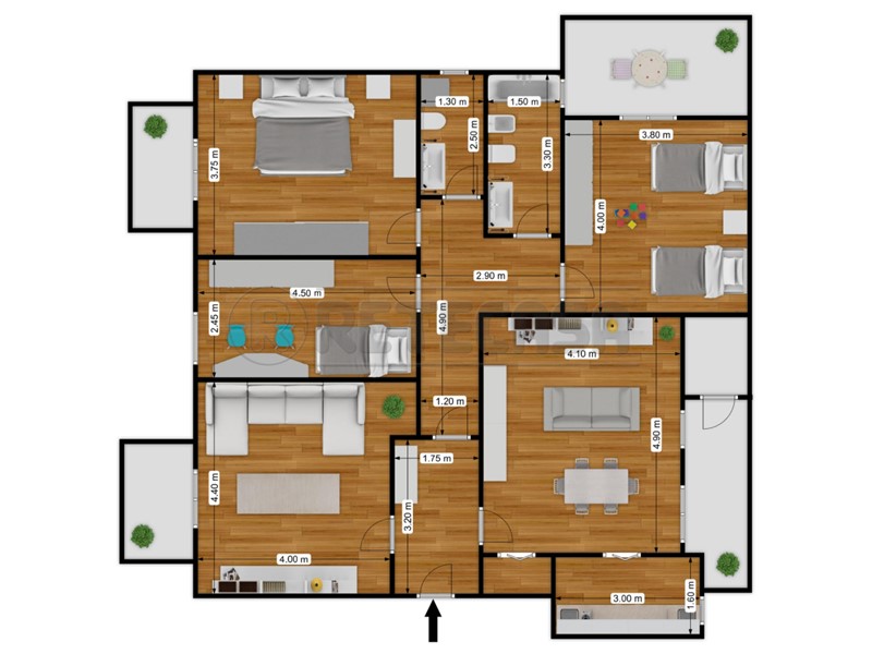 Quadrilocale in Vendita a Bisceglie, zona Seminario, 170'000€, 120 m²