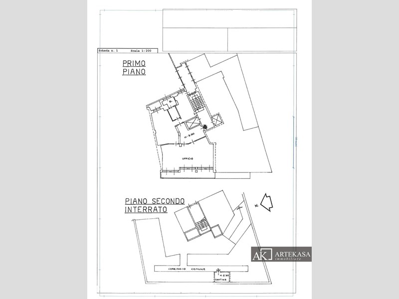 Ufficio in Vendita a Novara, zona 1 - Centro, 295'000€, 150 m²