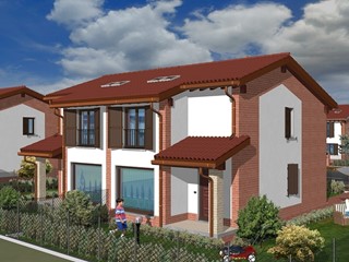 Casa Semi Indipendente in Vendita a Sorbolo Mezzani, zona Mezzano Inferiore, 260'000&euro;, 180 m²