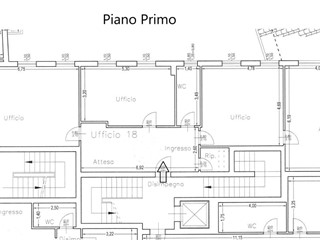Ufficio in Affitto a San Miniato, zona Ponte a Egola, 1'000€, 150 m²