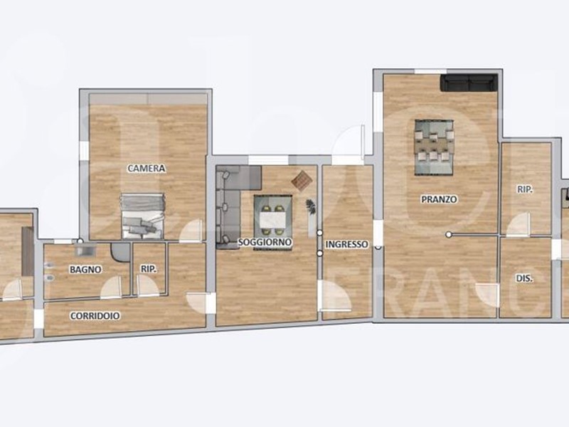 Casa Indipendente in Vendita a Avezzano, 155'000€, 180 m², arredato