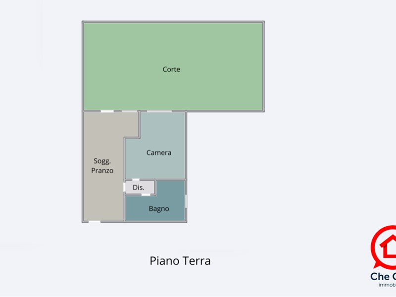 Bilocale in Vendita a Cesena, zona Case Frini, 145'000€, 65 m², arredato, con Box