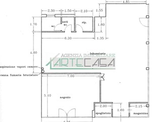 Capannone in Vendita a Ponsacco, 180'000€, 160 m²