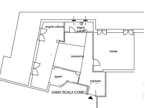 Quadrilocale in Vendita a Rapallo, 69'615€, 90 m²